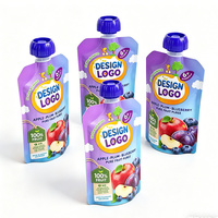 Nouvelle Arrivée YSH – Pochettes Doypack Personnalisées avec Logo pour Aliments Bébé, Jus, Boissons, Yaourts et Chocolats, avec Bec Verseur et Capuchon