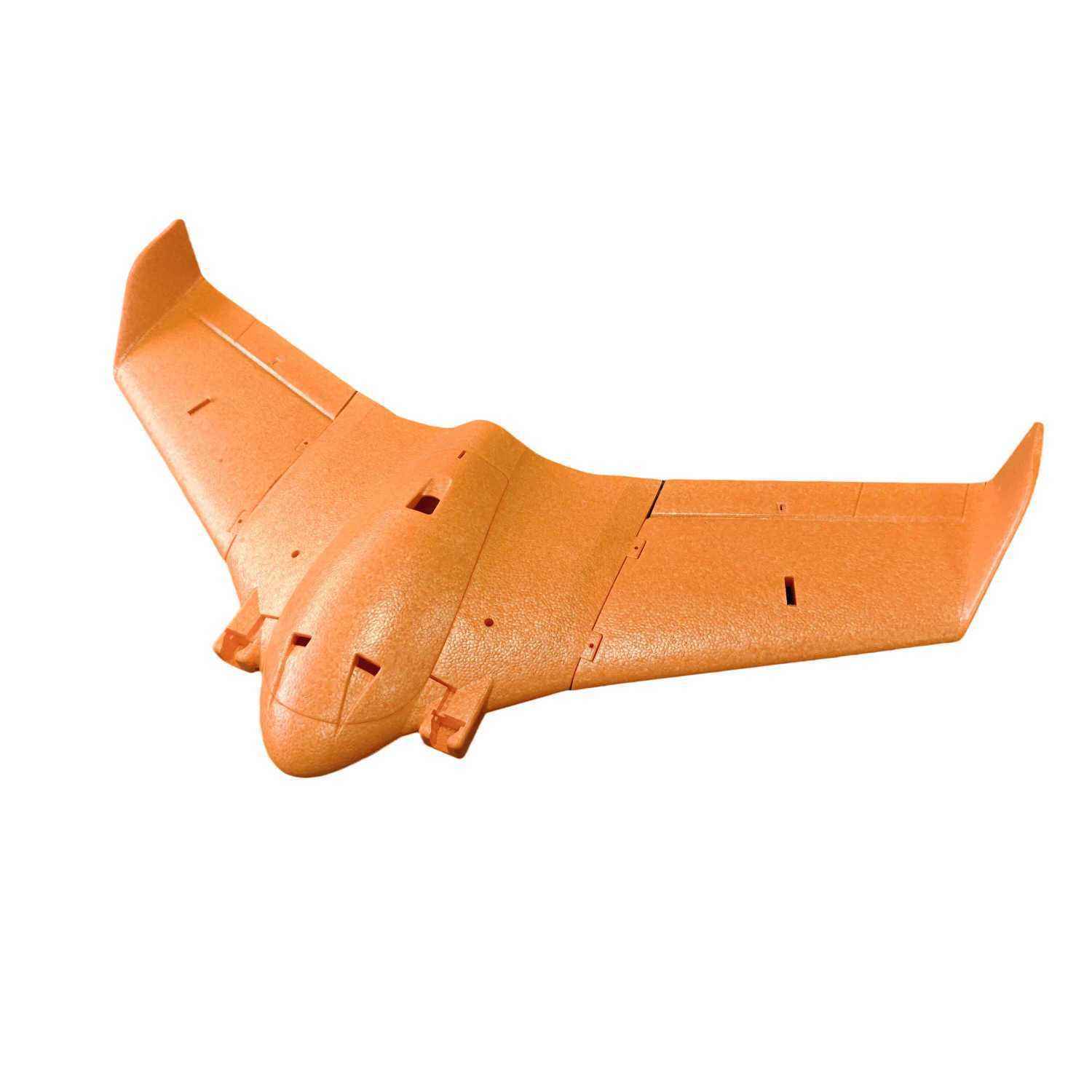 Máquina naranja vacía.