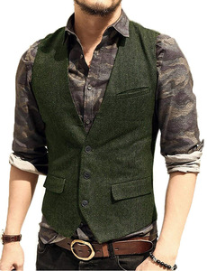 <span class=keywords><strong>Gilet</strong></span> de loisir <span class=keywords><strong>bordeaux</strong></span> pour hommes, coupe ajustée, taille S-3XL, <span class=keywords><strong>gilet</strong></span> de <span class=keywords><strong>costume</strong></span> d'affaires décontracté sans manches à poches multiples, vente en gros - Product Image 5