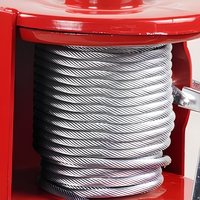 Mini-treuil électrique à câble PA1000 PA1200 PA500 110V 220V, petit treuil électrique filaire/sans fil avec commande CE, garantie usine 10 ans
