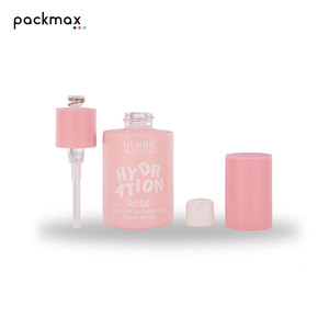 25ml Cylindrical Glass Bottle External Screw Cap Eco-Friendly Non Spill Suitable for <b>Foundation</b> Sunscreen Base Makeup Serum - Product Image 3