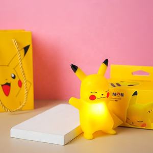 Super mignon <span class=keywords><strong>Pikachu</strong></span> veilleuse <span class=keywords><strong>lampe</strong></span> jouets cadeaux PVC dessin animé LED bébé <span class=keywords><strong>lampe</strong></span> veilleuse - Product Image 2