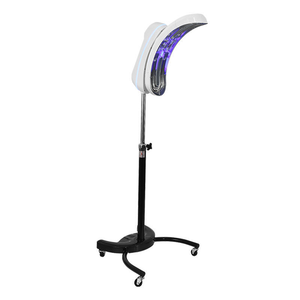 Sèche-cheveux infrarouge chauffé en usine, rotatif à 360 degrés, réglable en hauteur, avec design vertical à changement de couleur - Product Image 5