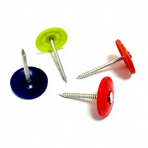 Clous à Capuchon Rond <span class=keywords><strong>en</strong></span> Plastique de 2000 Pouces Clous de Toiture <span class=keywords><strong>en</strong></span> Papier Galvanisé pour la Fixation de l'Enveloppe de Maison, 1.5 Pièces - Product Image 4