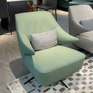 Modern tasarım sandalye mobilya oturma odası için recliner kanepe sandalyeler döner şezlong oturma odası otel