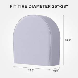 Ensemble de housses de pneus promotionnelles avec logo personnalisé, imperméables, durables, accessoires pour cadeaux de marchandises de marque d'entreprise - Product Image 2