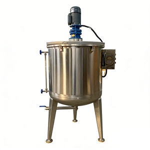 Cuve de mélange chauffante à double enveloppe de 100 litres en acier inoxydable avec <span class=keywords><strong>agitateur</strong></span> pour shampoing, détergent et cosmétiques - Product Image 3