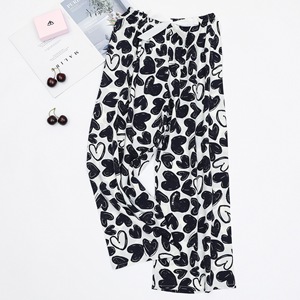 2025 Soft Pyjama <strong>Trousers</strong> <strong>Women</strong> Casual Stretch Comfy Cotton Pajama <strong>Lounge</strong> Viscose Pants - Product Image 6