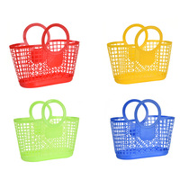 Vente chaude Multifonctionnel Poignée Panier Camping En Plein Air Petit Pique-Nique Cuisine Légumes Paniers De Stockage