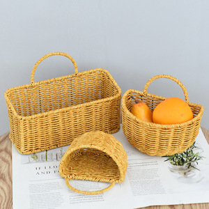 Panier de rangement mural vintage pour cuisine, pour oignons, gingembre, ail, portable et multifonctionnel - Product Image 1