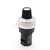 Potentiomètre LA42DWQ-22 avec grand bouton 1K/2K/5K/10K/20K/50K/100K/200K/500K 22mm régulateur de vitesse régulateur de vitesse