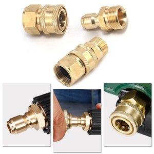 Portable Washer Adapter Hose <b>Quick</b> Fitting Connection Brass Garden Hose <b>Quick</b> <b>Connector</b> Fitting - Product Image 5