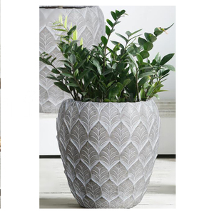 Samantha Xl Pots De Plantes Designer Jardin Baril Fleur Grands Pots Extérieurs Meilleurs Pots Pour Plantes D'intérieur - Product Image 1