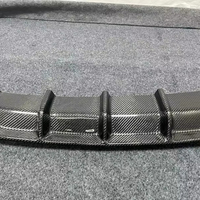 Diffuseur de lèvre de pare-chocs arrière en fibre de carbone de style MP pour BMW Série 3 F30 F35 M Sport