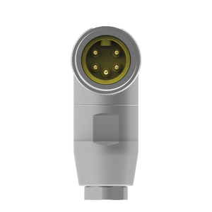 5 Pin M23 90 Degree Connector Assembly Screw-In Type Waterproof 250V - Product Image 4