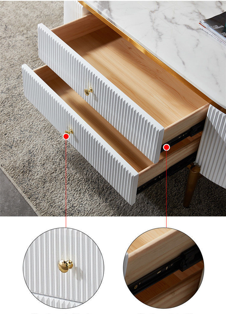 Metal Frame TV Table Cabinet 1200*700*400mm Tempered Glass TV Unit