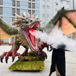रोबोट फ्लाई ड्रैगन फ्लेपिंग पंख रोकर ध्वनि धुआं एफएक्स, शॉपिंग मॉल हवाई अड्डे के उपयोग के लिए शॉपिंग मॉल हवाई अड्डे के उपयोग के लिए - Product Image 3