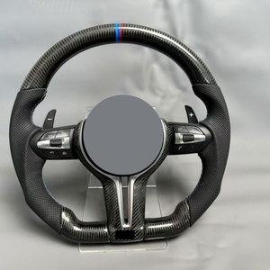 Volant en fibre de carbone pour BMW M4 F82, volant en fibre de carbone amélioré pour BMW F10 F32, volant en fibre de carbone pour BMW X3m - Product Image 5