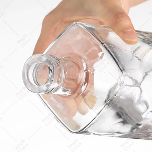 Bottiglia Classica per Liquori 500ml, Bottiglia in Vetro Vuota per Whisky con Materiale Riciclabile di Alta Qualità - Product Image 2
