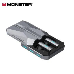 Audífonos Intrauditivos para Juegos Monster Airmars TWS XKT11 con Chipset JL para 5.3, Cancelación de Ruido ENC, Resistentes al Agua IPX4, Control Táctil - Product Image 3
