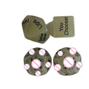 Vente en gros de 24 faces de dés d'amour, jouet de jeu de rôle, 4 pièces, Position sexuelle, pour Couple, jeu coquin - Product Image 5