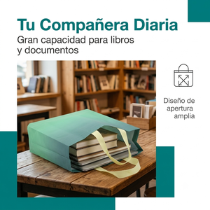 Bolsa Tote No Tejida con Diseño Degradado de Moda, Gran Capacidad para Libros y Documentos, Se Puede Personalizar - Product Image 2