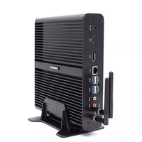 Núcleo de ordenador compacto sin ventilador, ranura i7 5500U 8565U M.2 para SATA3.0 con Mini PCI E Wi-Fi, mini pc de escritorio