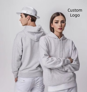 เสื้อฮู้ดดี้ผู้ชายผ้าฟลีซ 350 กรัม ทรงโอเวอร์ไซส์ ผ้าฝ้ายเฟรนช์เทอร์รี่ มีเชือกผูก ปรับได้ พิมพ์ลายดิจิตอลตามสั่ง ขายส่ง - Product Image 1