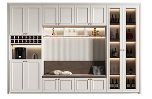 Aparador de Madera Duradero y de Larga Duración, Combinación de Muebles de Comedor de Madera Maciza - Product Image 4