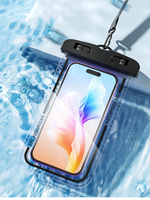 Étui de téléphone universel étanche en PVC transparent de 7,2 pouces pour iPhone pour téléphone portable Honor