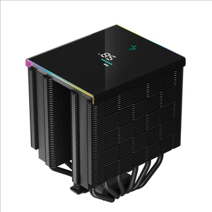 Enfriador de <span class=keywords><strong>CPU</strong></span> <span class=keywords><strong>DEEPCOOL</strong></span> <span class=keywords><strong>AK620</strong></span> con Pantalla Digital Blanca para Caja de Ordenador, 1700 Pines, Niquelado, 6 Tubos de Calor, Ventilador FDB Silencioso, ARGB - Product Image 1