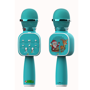 ไมโครโฟนคาราโอเกะไร้สายสำหรับปาร์ตี้ครอบครัว,ของขวัญเด็กคริสต์มาสไร้สายแบบชาร์จไฟได้ - Product Image 2