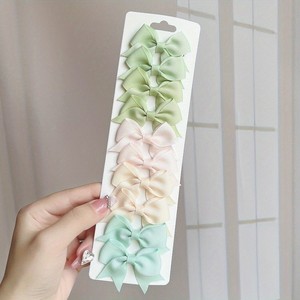 Baby Headdress Dovetail Broken Accessory Children's High Touch <b>Bow</b> Bb Hair <b>Clip</b> Accessories for Women - Product Image 2