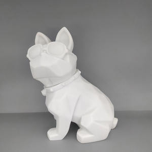 Résine artisanat fluide mignon bouledogue français vinyle tirelire <span class=keywords><strong>chien</strong></span> maison ornement bricolage fluide <span class=keywords><strong>chien</strong></span> - Product Image 6