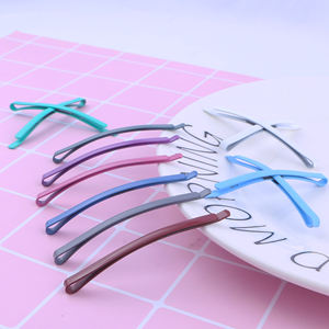 패션 트렌드 6 cm 금속 바비 핀 여아 헤어 액세서리 클립 혼합 색상 어린이 헤어 액세서리 - Product Image 5