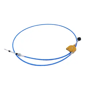 Throttle Cable with Control Handle Compatible for construction machinery replacement parts