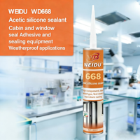 Scellant silicone acide - Séchage rapide, haute adhérence pour la construction de vitres et fenêtres, le transport et le travail du bois