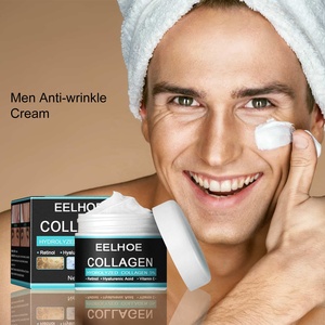 EELHOE 100% Acide hyaluronique naturel et organique au rétinol pour hommes, crème hydratante au collagène <span class=keywords><strong>anti</strong></span>-âge pour le visage des hommes. - Product Image 3