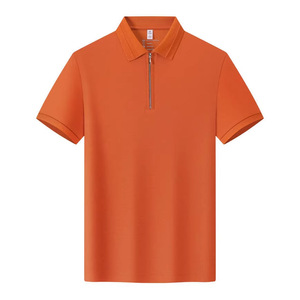 Unisex Cotton Polo Shirt 190g Thin Loose Fit Breathable Summer Workwear With Label And Tags - Product Image 5