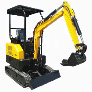 LICHMACH ZG35 3.5 Ton MIni crawler excavator with wooden fork and parts from China MIni Excavator for sale