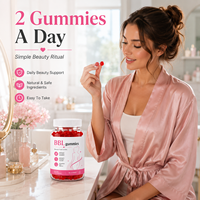 Gummies BBL pour fessiers et hanches 1 Booty 2 BBL Gummy Maca Compléments alimentaires Marque privée OEM ODM Vente en gros Usine Soins