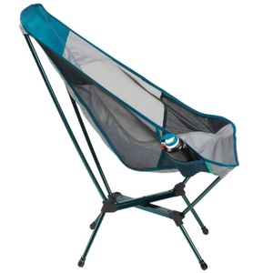 Silla Plegable Tipo Luna para Acampar al Aire Libre, Respaldo Alto, Portátil, de Metal, con Bolsa de Transporte, en Oferta - Product Image 1