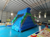 Tobogán Acuático Inflable Gigante de PVC de Calidad Comercial para Adultos, Toboganes Inflables Personalizados de Calidad Comercial para Adultos