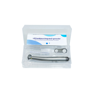 Pièce à main dentaire en alliage de cuivre avec 3 jets et lumière LED, mandrin à bouton-poussoir, haute vitesse pour clinique dentaire - 164D - Product Image 3