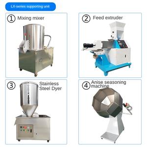 Extrudeuse de nourriture pour animaux de compagnie entièrement automatique commerciale, capacité de 100 kg/heure pour la fabrication de granulés de nourriture pour poissons, chats et chiens, équipée d'un moteur - Product Image 4