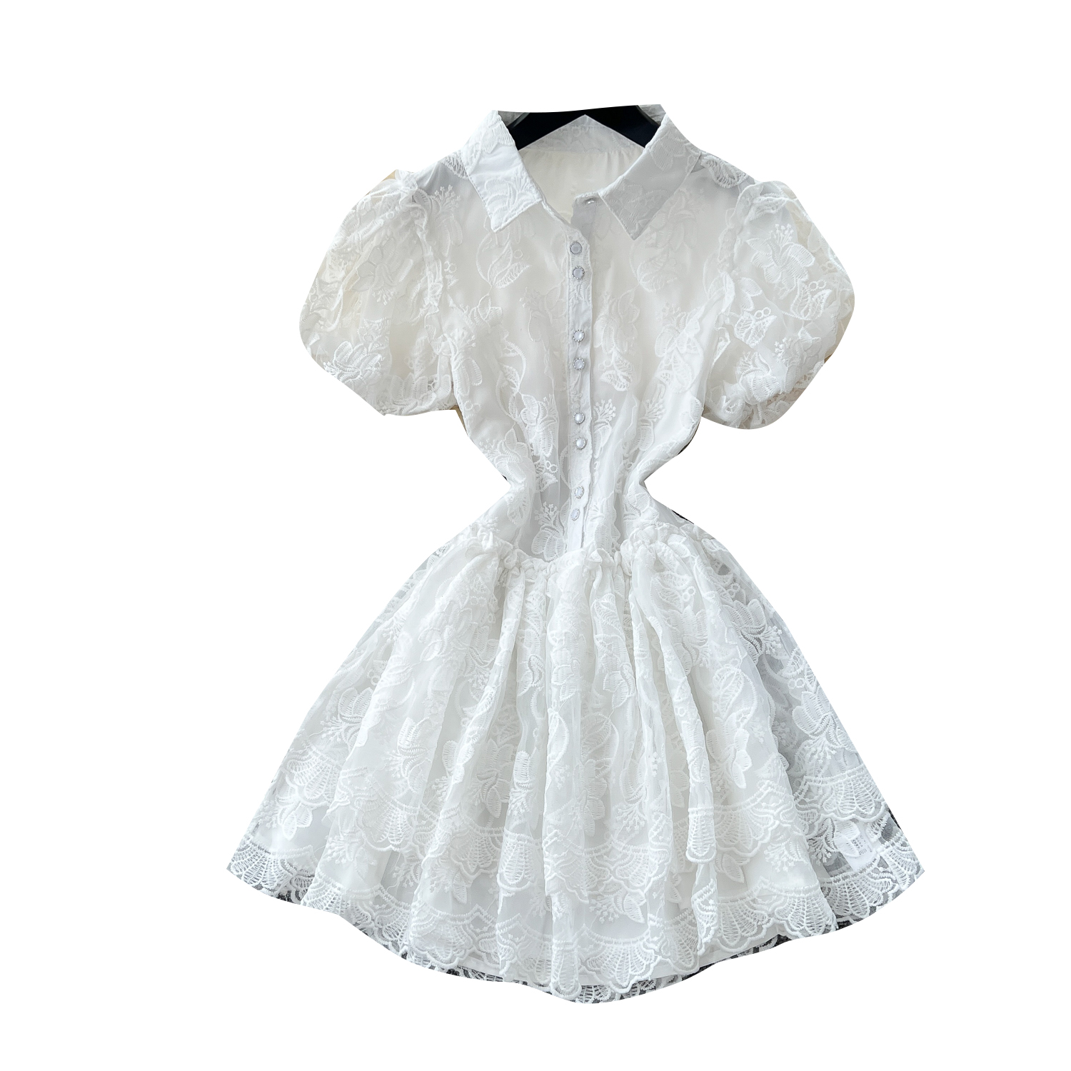 fitted lace wedding dress Retro Orbs Cover Up Shirt Dress, Mid Century Mod Tunic, 1960s Groovy Lounge Beachwear Xs main image 0