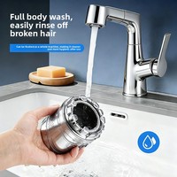 Tondeuse à cheveux électrique sans fil pour hommes, étanche IPX6, rechargeable, avec écran LED, pour coupes courtes et rasages ras-du-cou