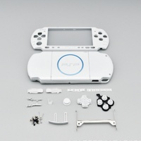 Casing Konsol Game untuk PSP1000/2000/3000, Suku Cadang Pengganti, Casing Plastik ABS Full Housing dengan Garansi 1 Tahun