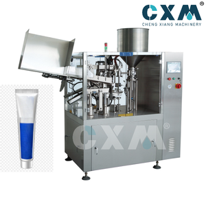 Machine de remplissage et de scellage pour tubes souples en plastique de 50 ml, emballage cosmétique, tube de crème, lotion pour soins de la peau, écran solaire - Product Image 2