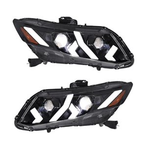 Civic 9th Đèn Pha 2012 2015 Nâng Cấp Cho Lamborghini Stype LED Projetor Đầu Đèn Ban Ngày Chạy Ánh Sáng Phụ Kiện Cho Honda - Product Image 1